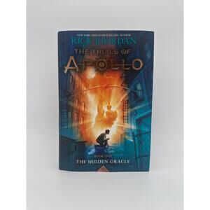 The Trials of Apollo Book 1 The Hidden Oracle Hardcover Rick Riordan NEW